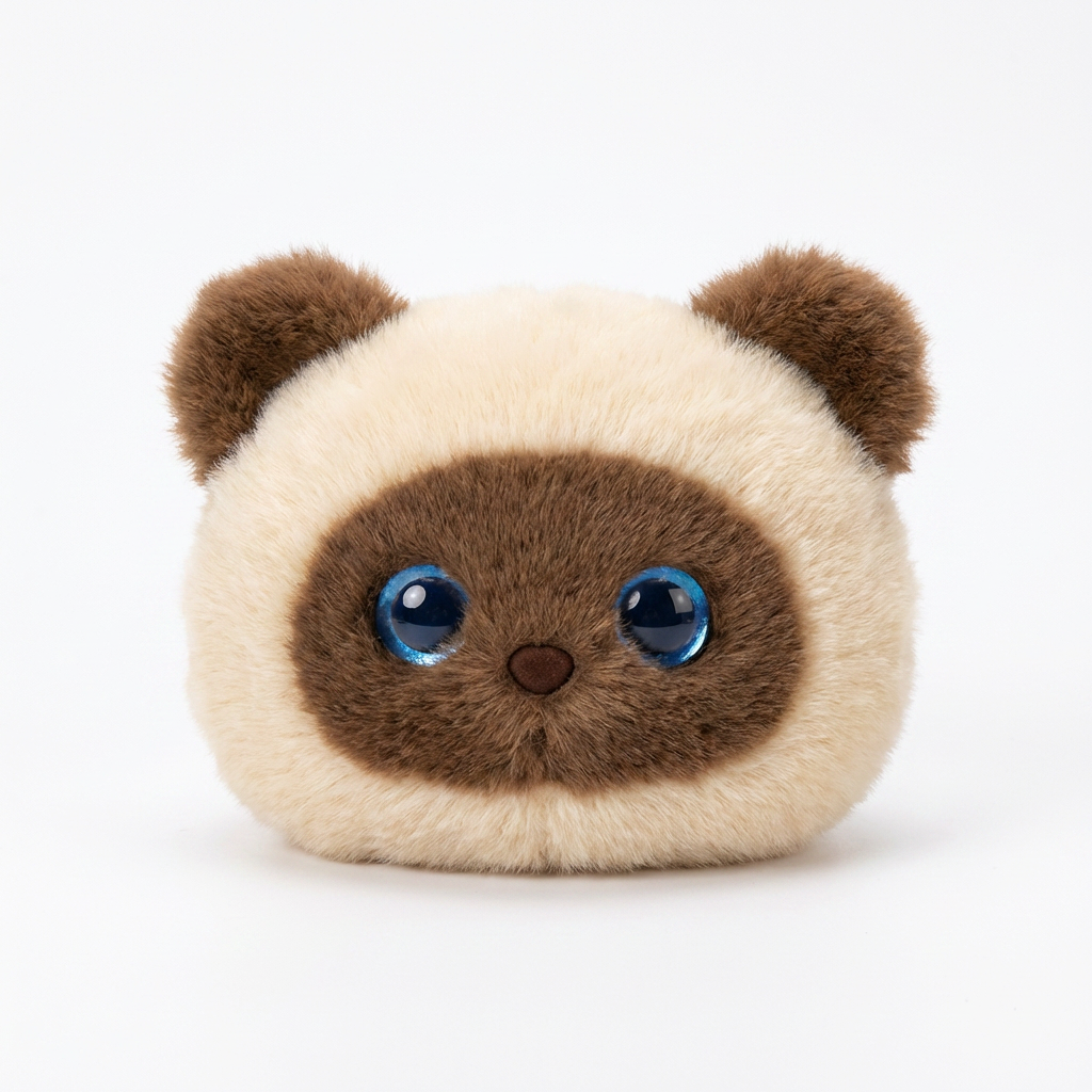 AI Chat Smart Siamese Cat Plush Pal
