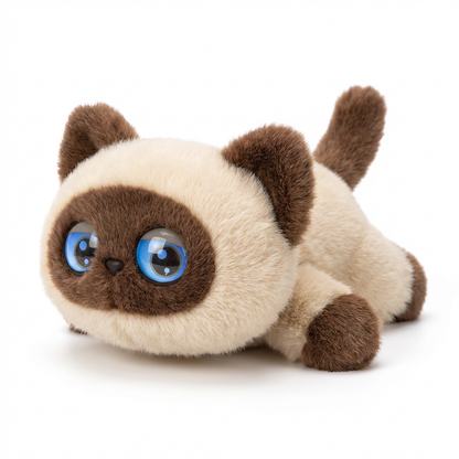AI Chat Smart Siamese Cat Plush Pal